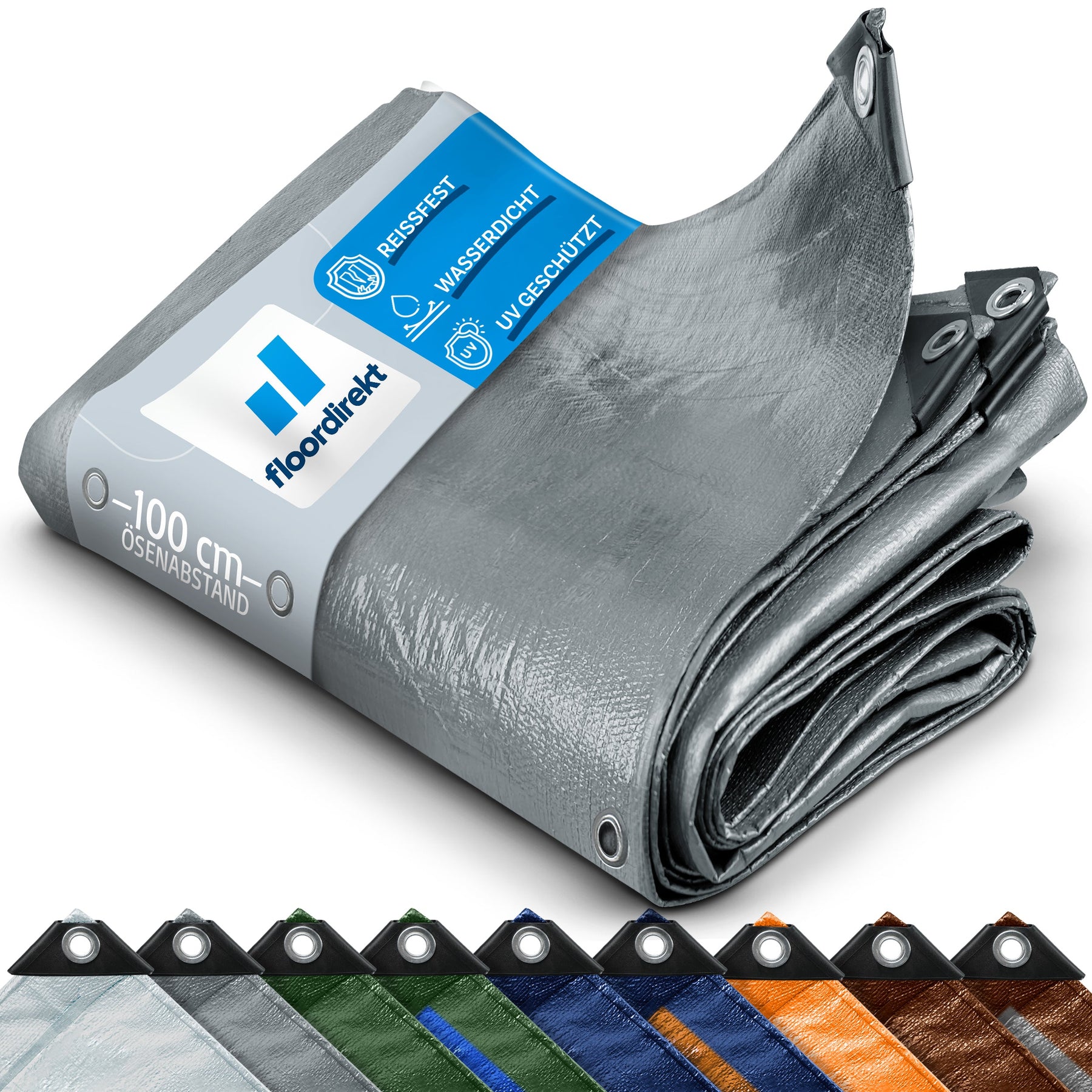 Tarpaulin | Tear resistant | Protective all-covering tarpaulin | 80 g/m²