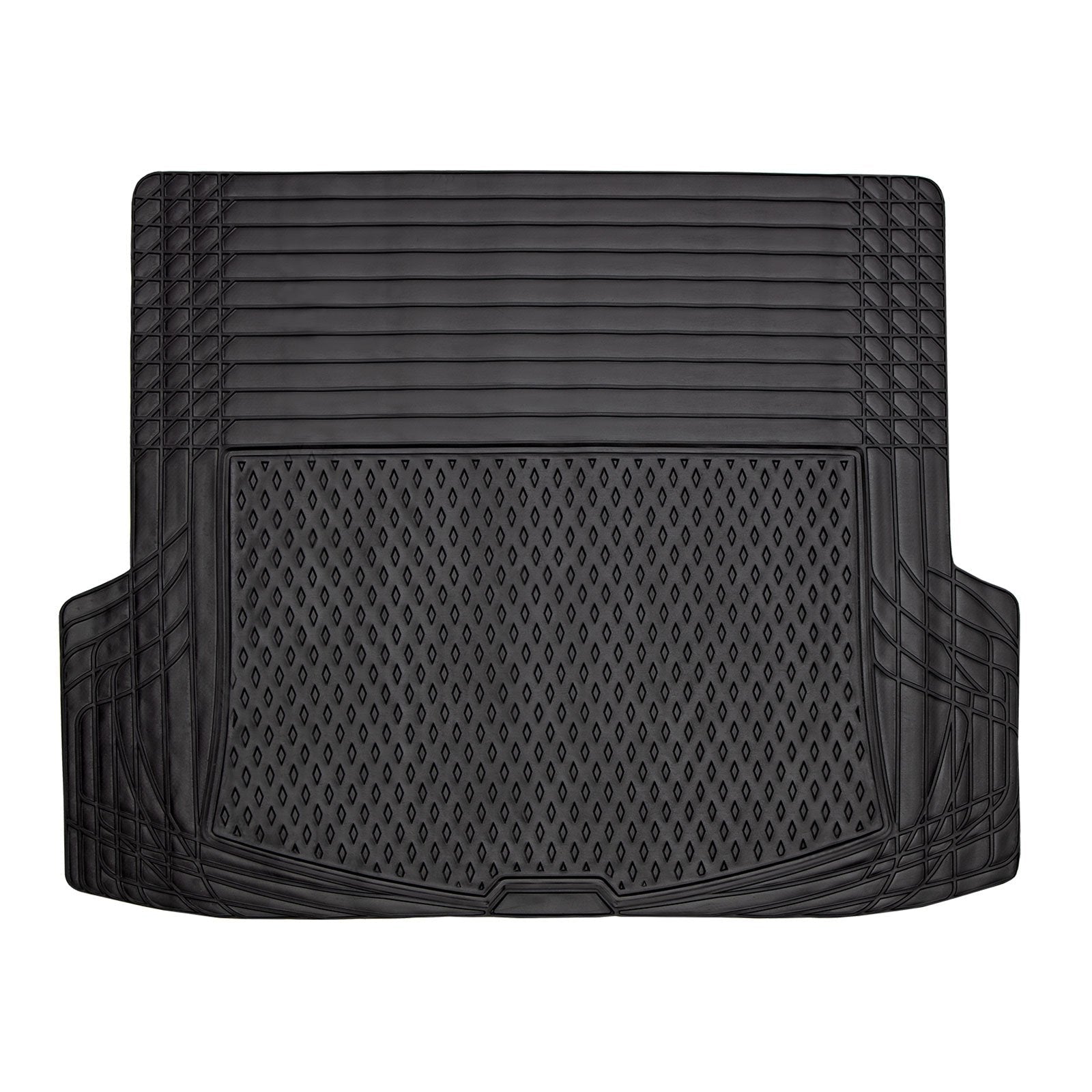 Universal trunk mat for the car black 140 x 110 cm selfadhesive