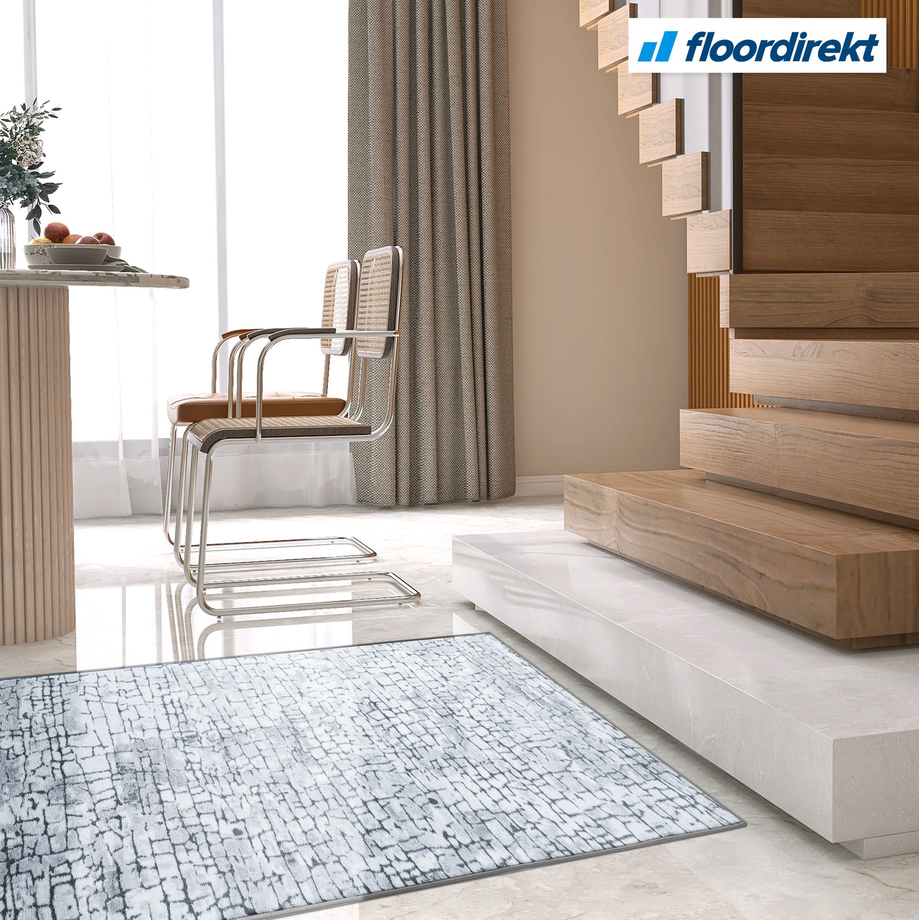 Carpet runner by measure | Aqua | Multi-Runner | Modern Living Rug