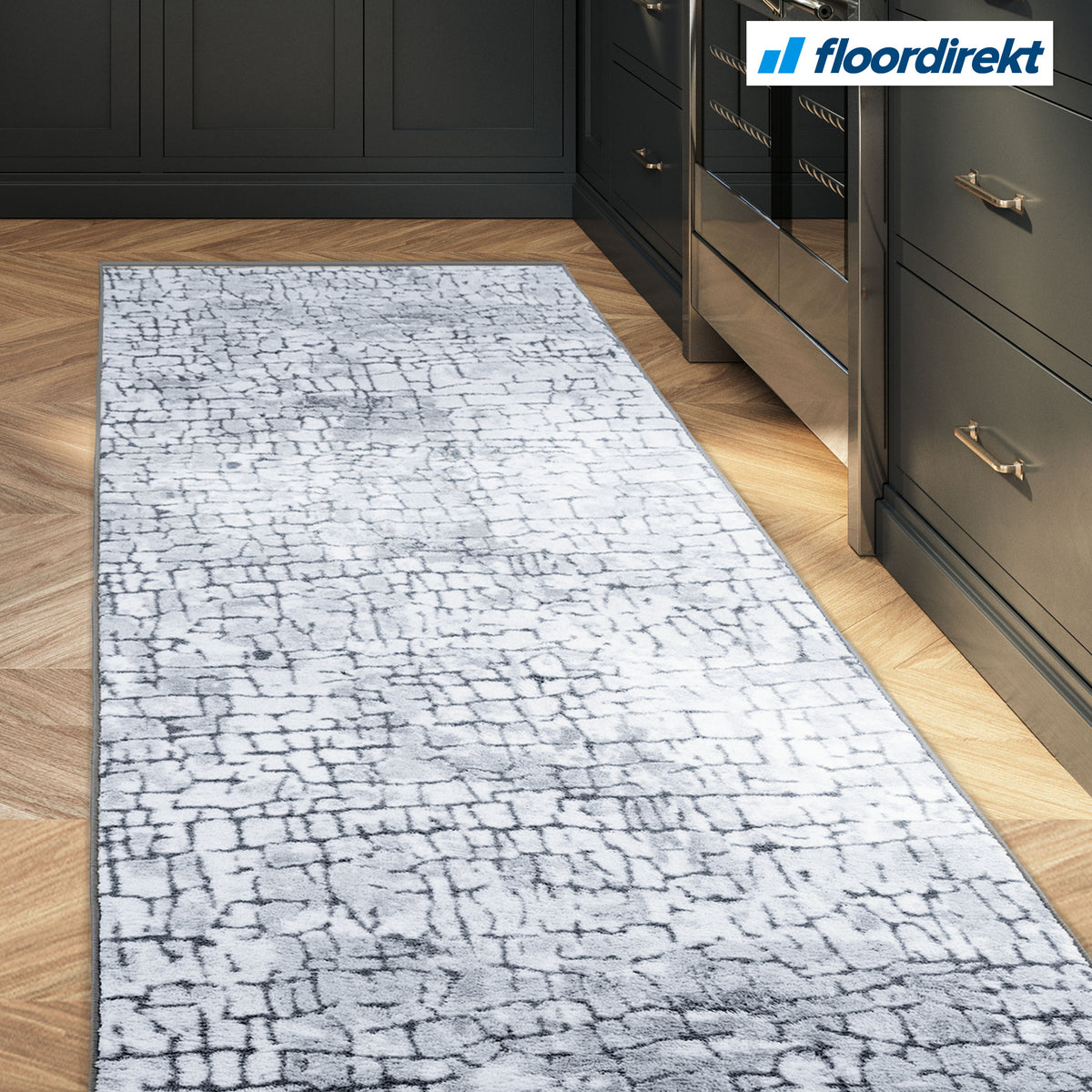 Carpet runner by measure | Aqua | Multi-Runner | Modern Living Rug