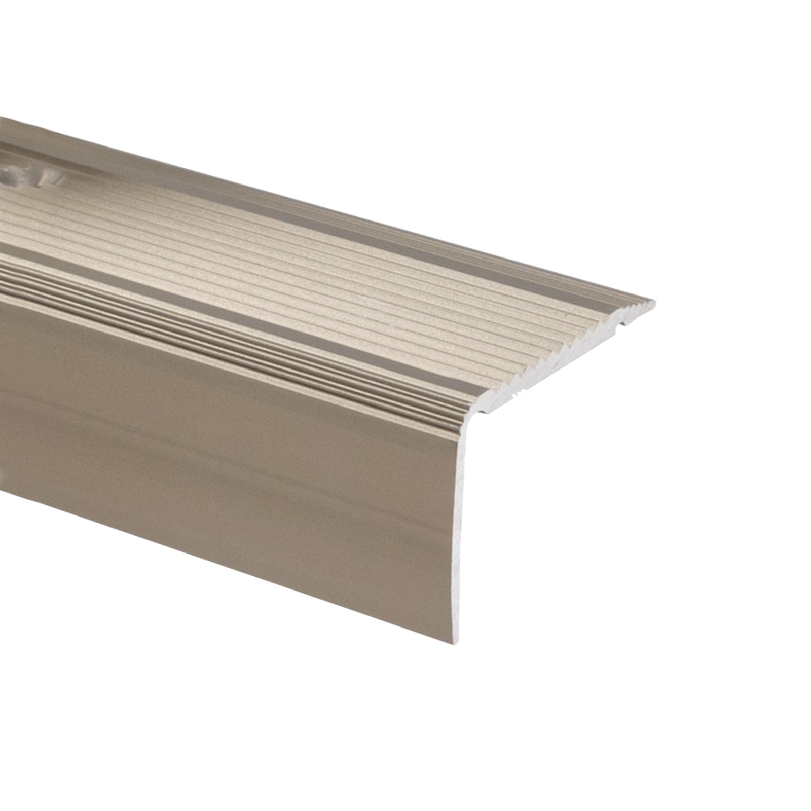Stair front edge profile | NOVA | Aluminum | Pre-drilled