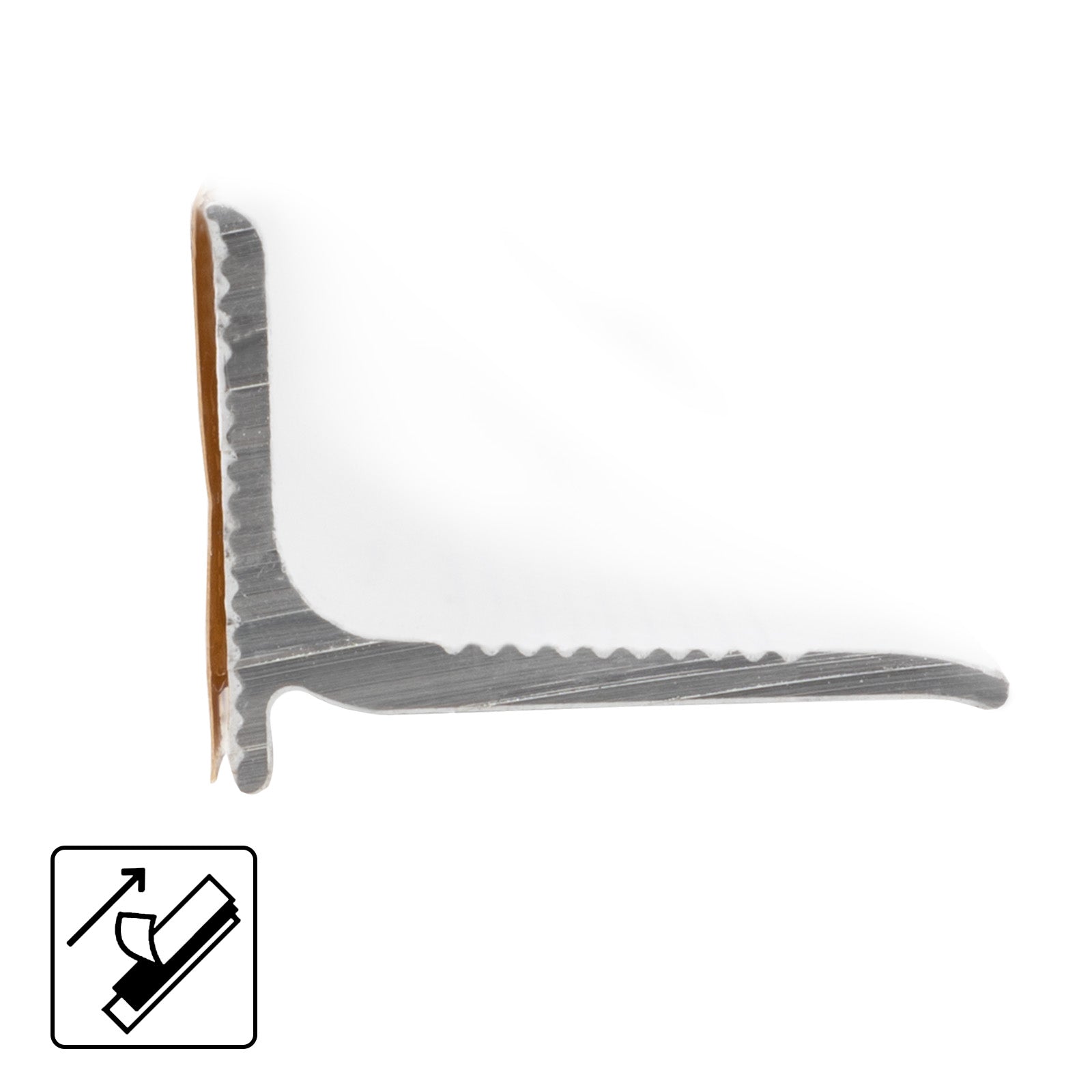 Aluminum wall molding profile | For doors and windows | Self-adhesive