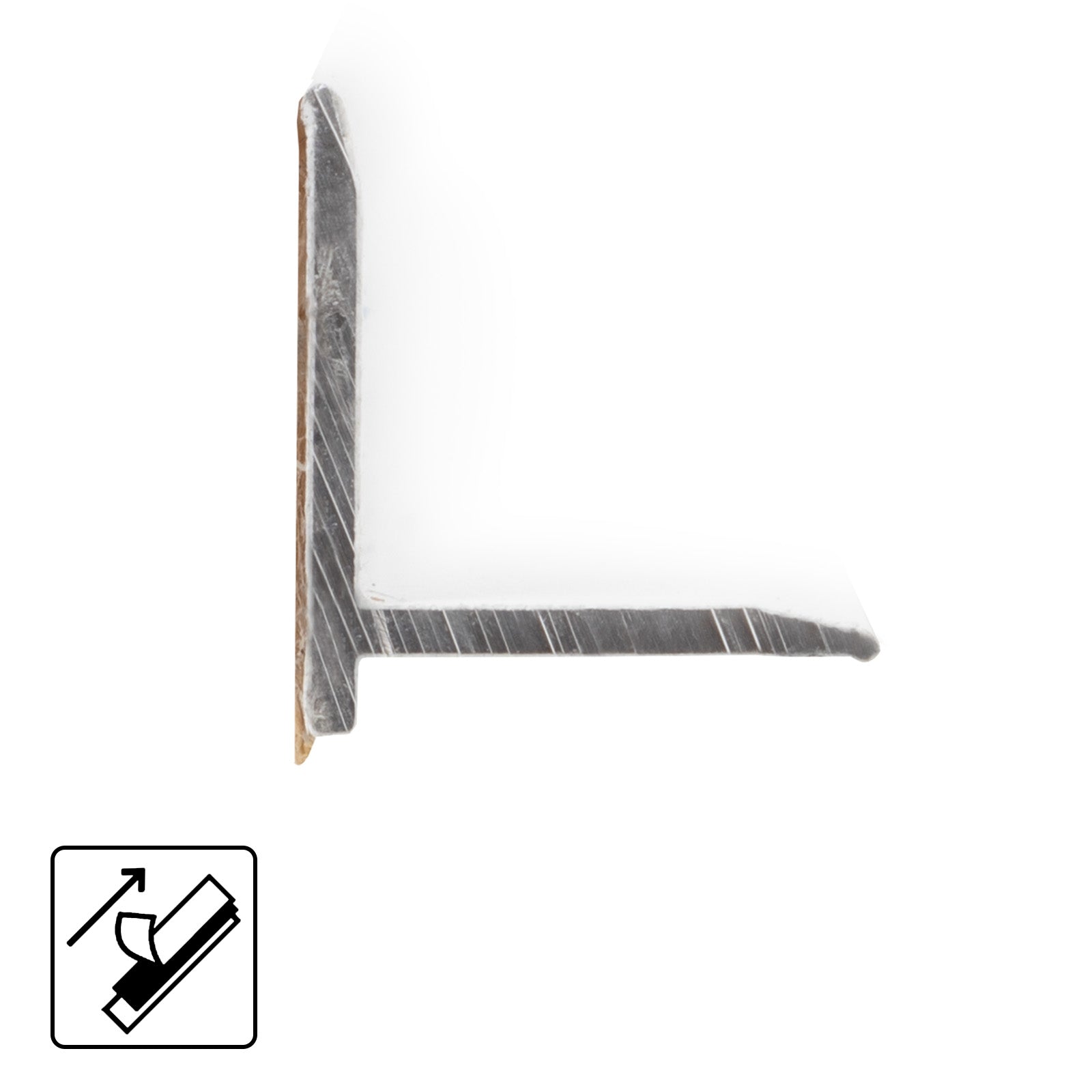 Aluminum wall molding profile | For doors and windows | Self-adhesive