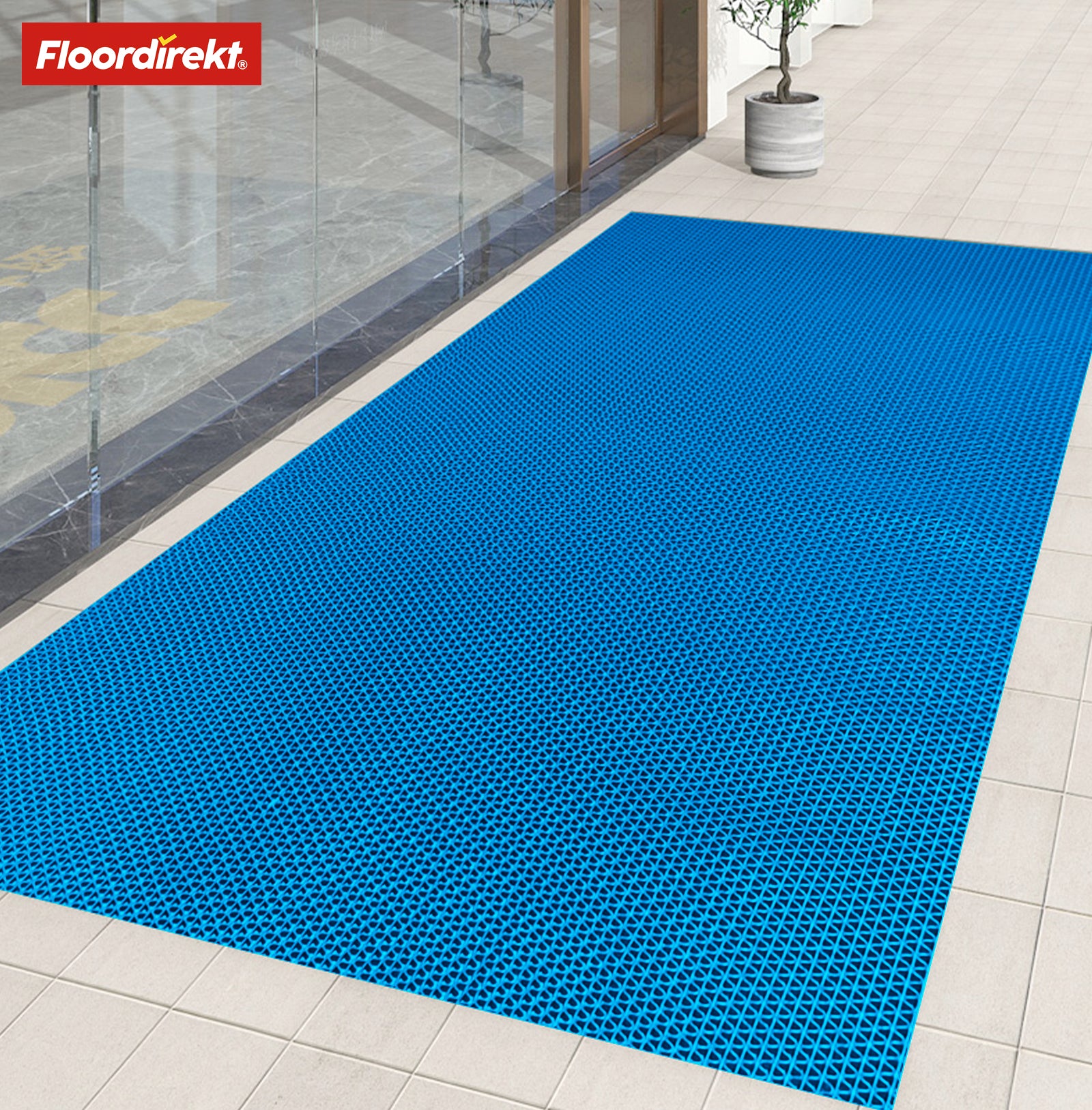 Commercial Drainage Floor Mat | Z-Mat | Hygienic and wet areas | Custom Size | Many colours