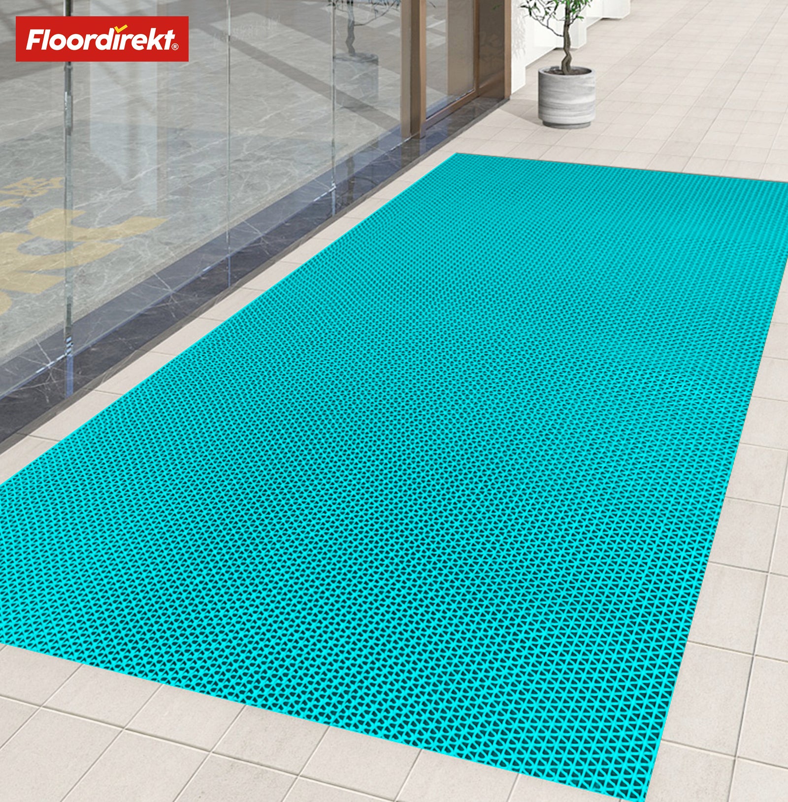 Commercial Drainage Floor Mat | Z-Mat | Hygienic and wet areas | Custom Size | Many colours