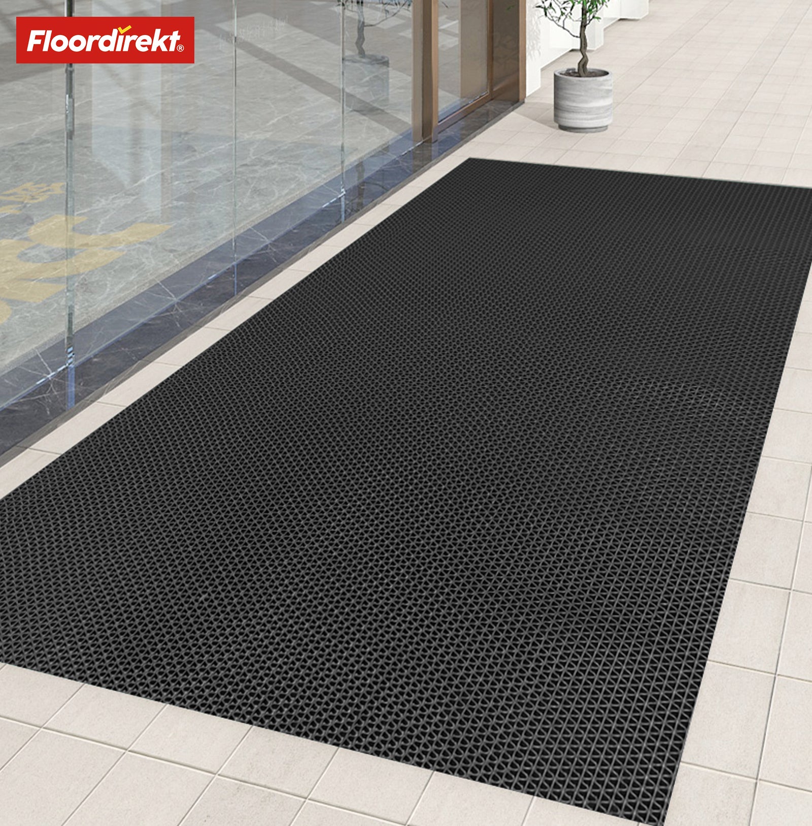 Commercial Drainage Floor Mat | Z-Mat | Hygienic and wet areas | Custom Size | Many colours