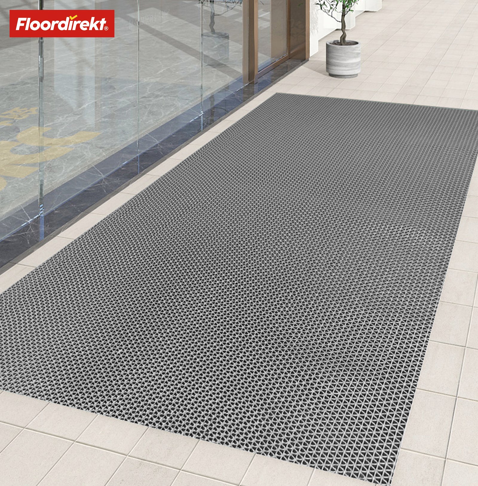 Commercial Drainage Floor Mat | Z-Mat | Hygienic and wet areas | Custom Size | Many colours