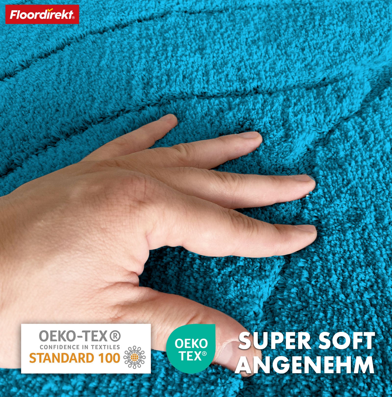 Bademåtte | Maris | Bademåtte i rund form | Blød mikrofiber, skridsikker og velegnet til gulvvarme