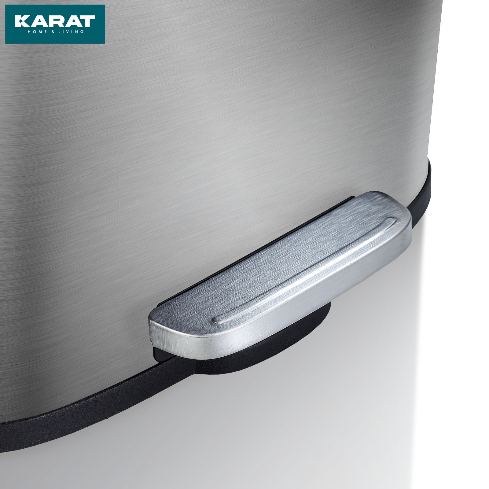 Affaldsspand | Dustin | Rustfrit stål | Med automatisk lukning | 30 - 50 liter