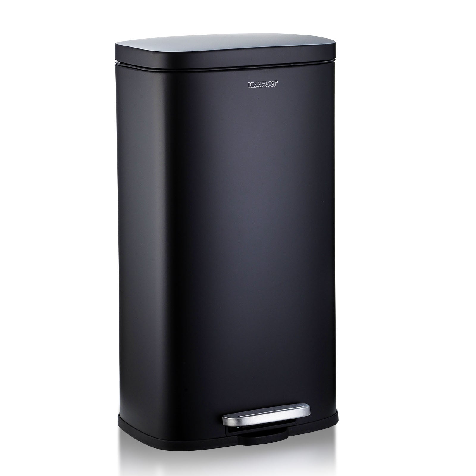 Affaldsspand | Dustin | Rustfrit stål | Med automatisk lukning | 30 - 50 liter