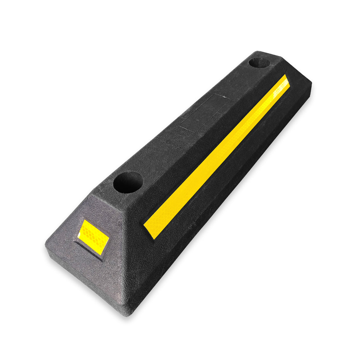 Parkeringsbom | Fuji | Robust og vejrbestandig løsning med høj synlighed til sikker parkering | 56 x 10 x 15 cm