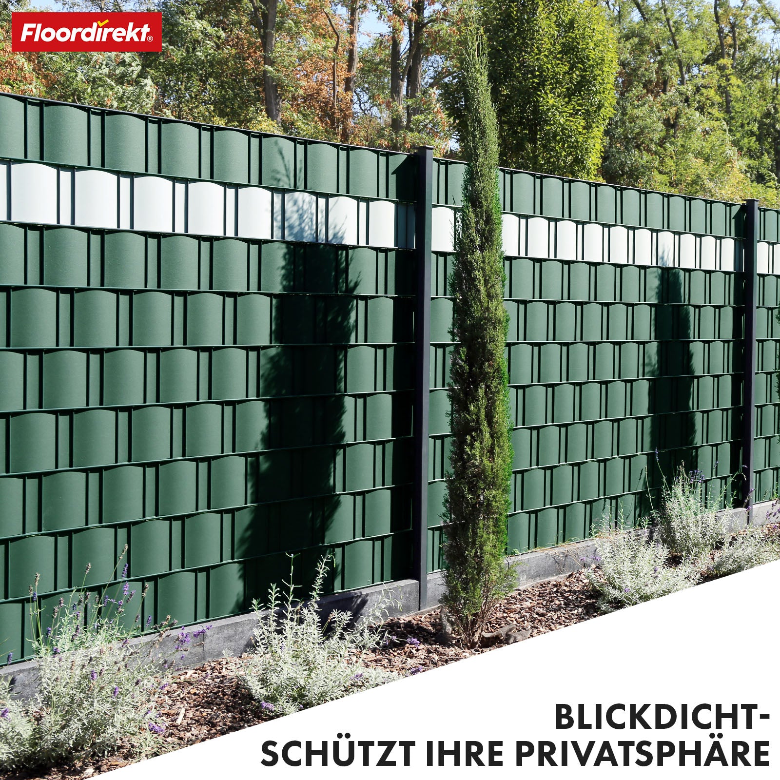 PVC Privacy Strips | Til nethegn | Privacy Screen Rolls i forskellige designs
