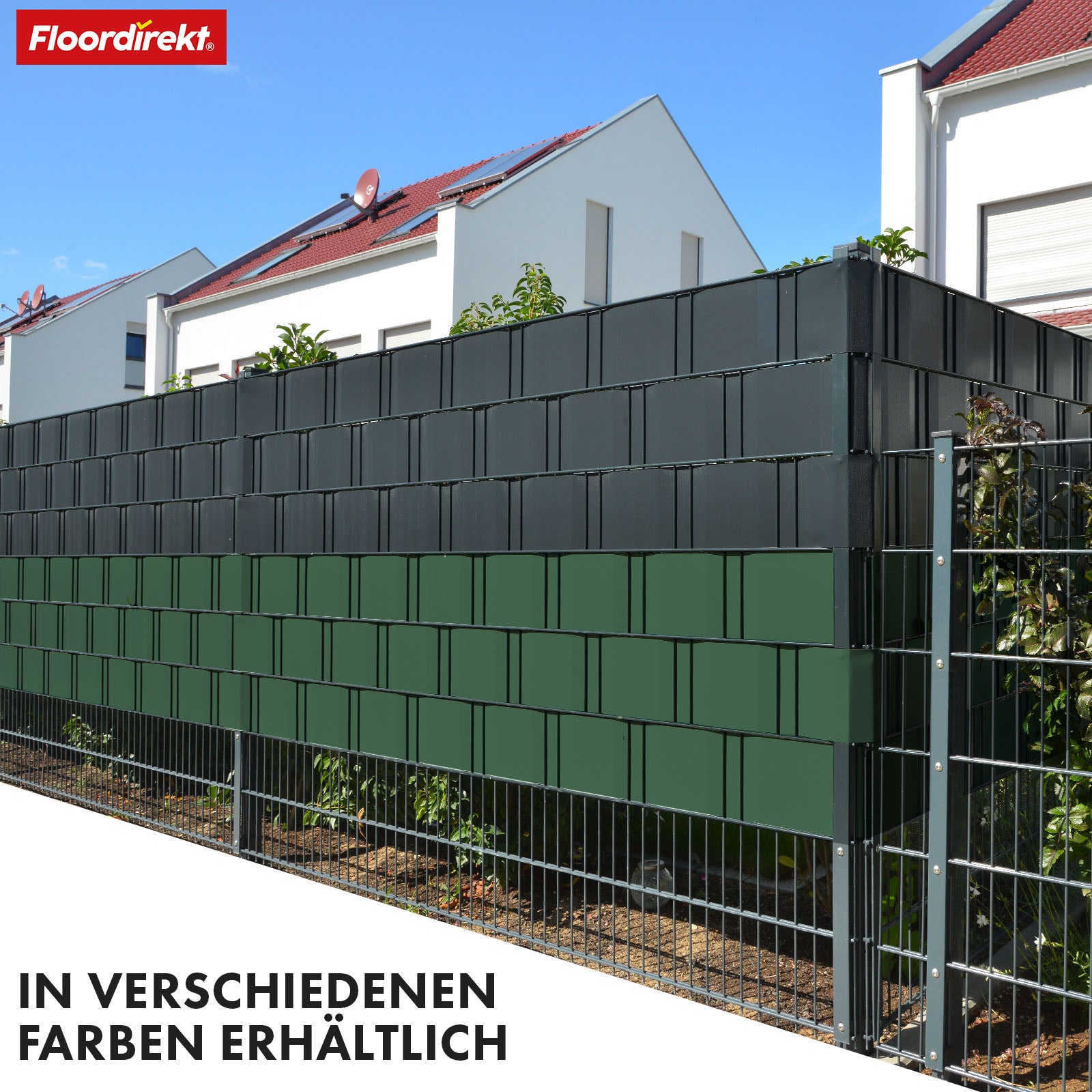 PVC Privacy Strips | Til nethegn | Privacy Screen Rolls i forskellige designs