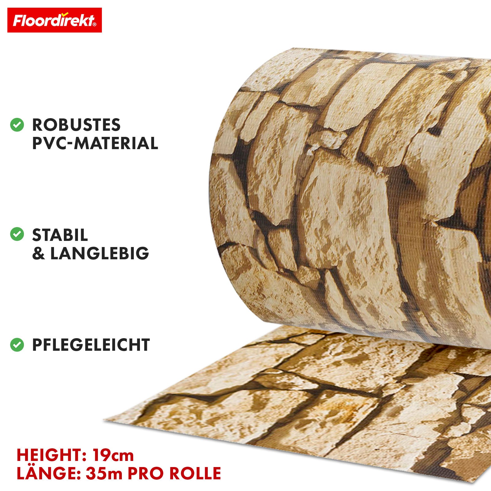 PVC Privacy Strips | Til nethegn | Privacy Screen Rolls i forskellige designs