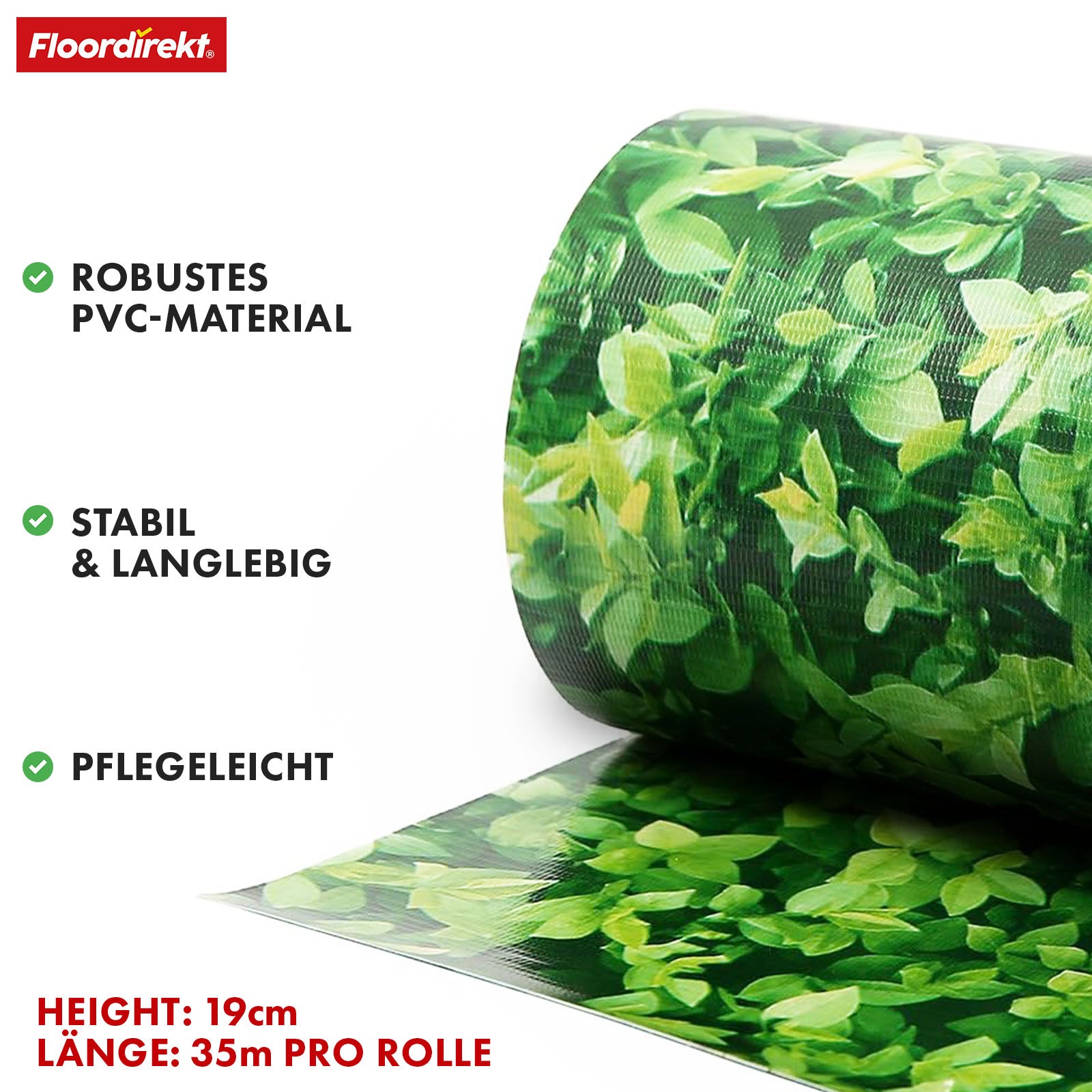 PVC Privacy Strips | Til nethegn | Privacy Screen Rolls i forskellige designs