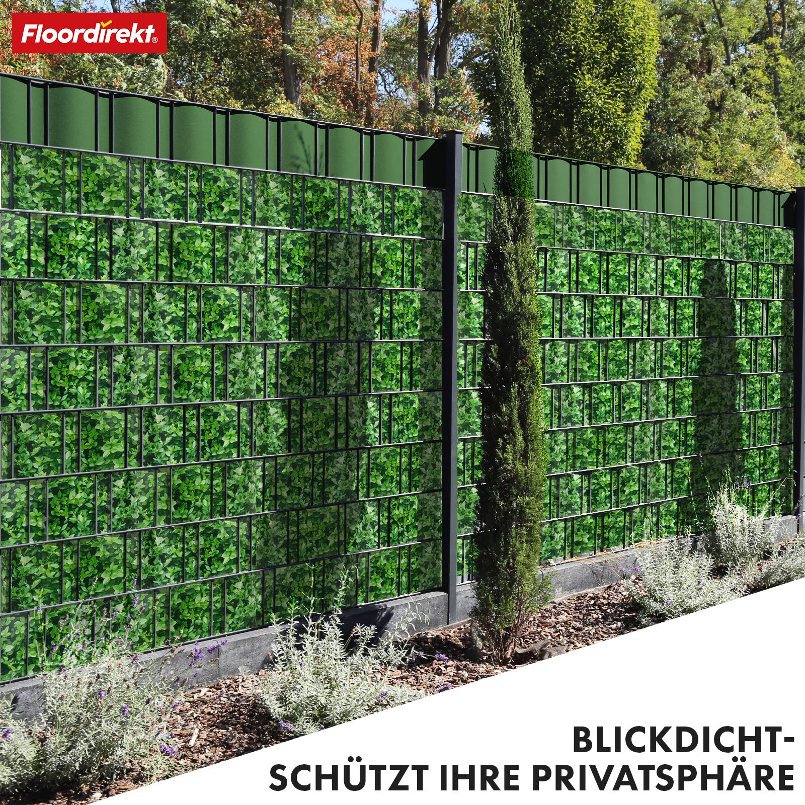 PVC Privacy Strips | Til nethegn | Privacy Screen Rolls i forskellige designs