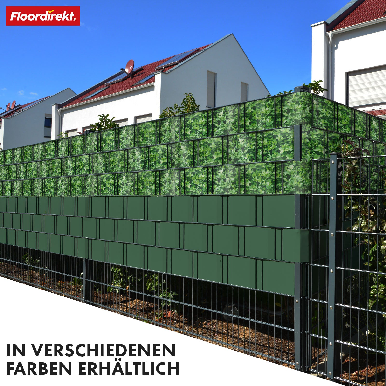 PVC Privacy Strips | Til nethegn | Privacy Screen Rolls i forskellige designs