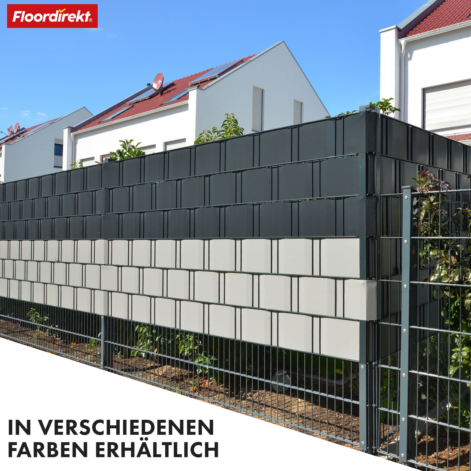 PVC Privacy Strips | Til nethegn | Privacy Screen Rolls i forskellige designs