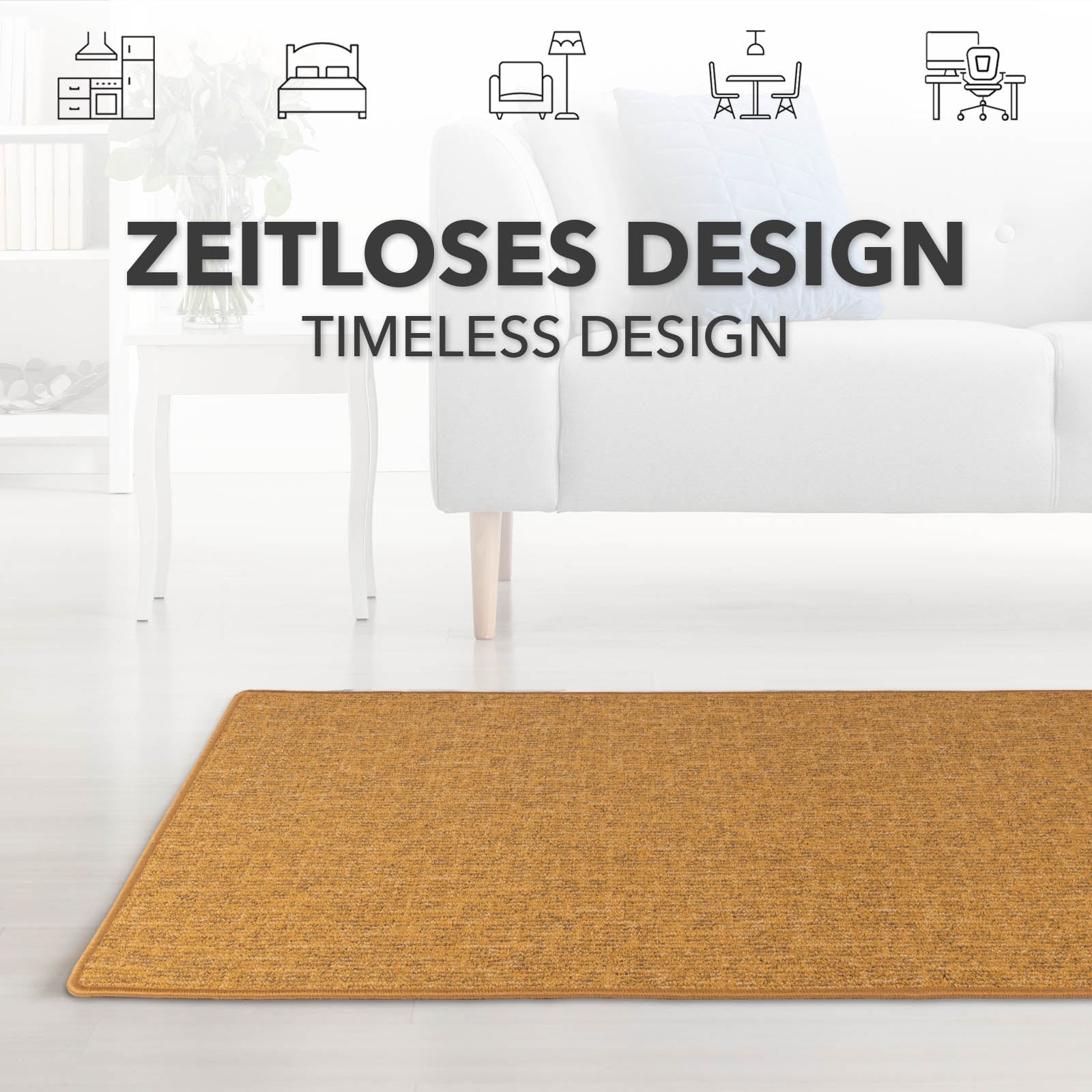 Custom Carpet Treadmill | Alto | Loop Arrows | For all living spaces