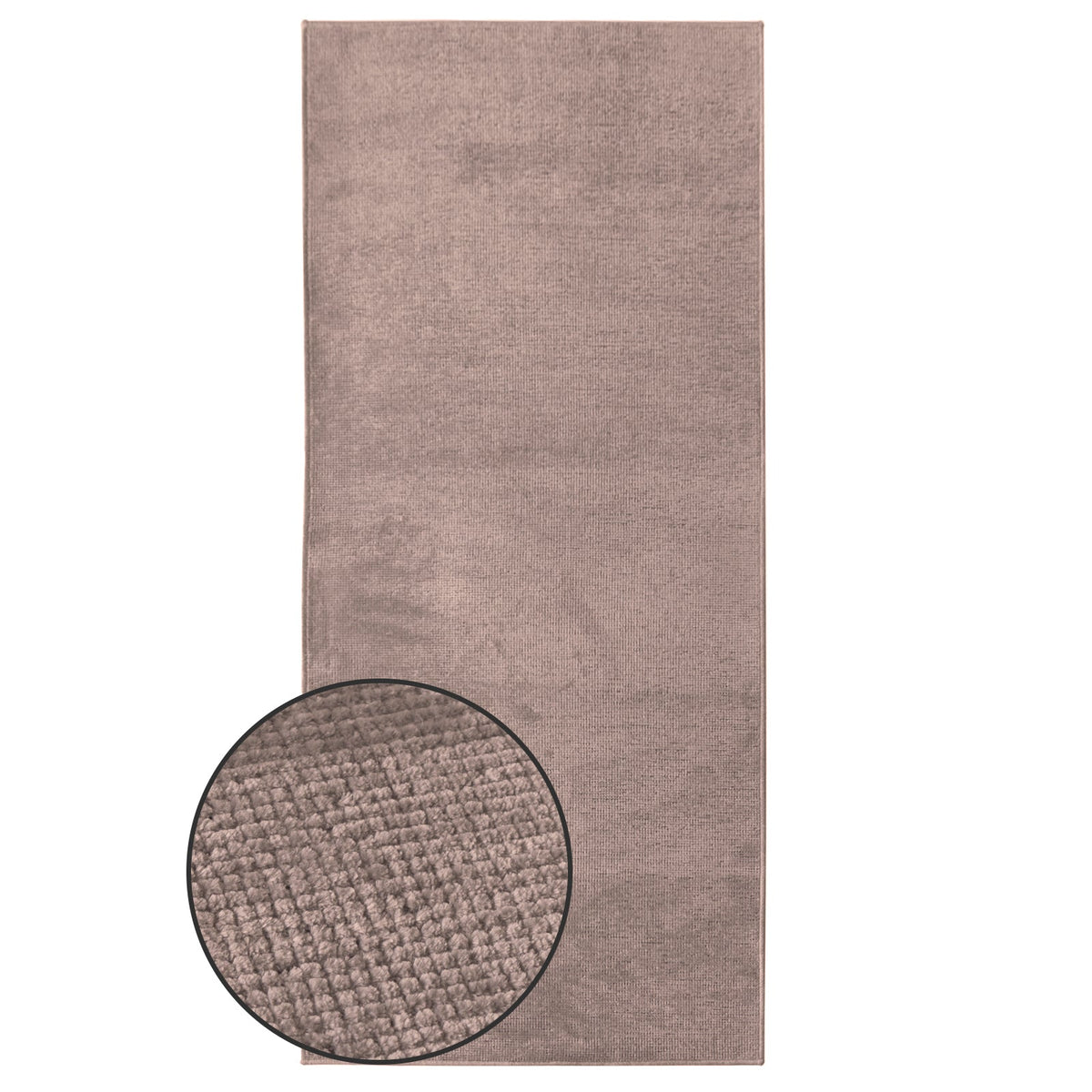 ✂ Tæppeløber efter mål | Azade | Jacquardvævning i høj kvalitet | Behagelig blød bomuldsluv | Fås i mange farver