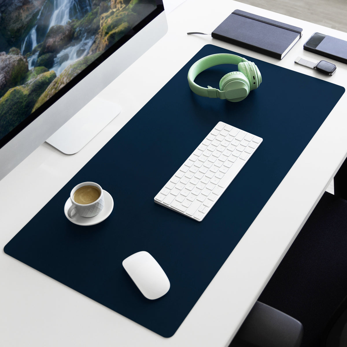 Skrivebordsunderlag | Nero | Plejevenligt, blødt kunstlæder | Fås i mange farver og størrelser