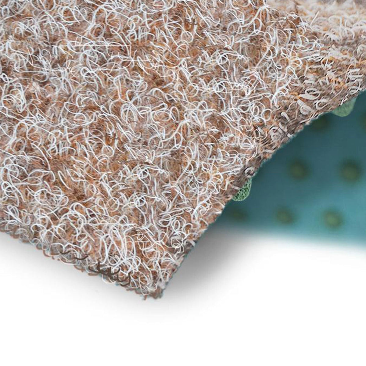 ✂ Kunstig filtgræsmåtte | Vidunderfarve | Beige | Ideel til altan og terrasse