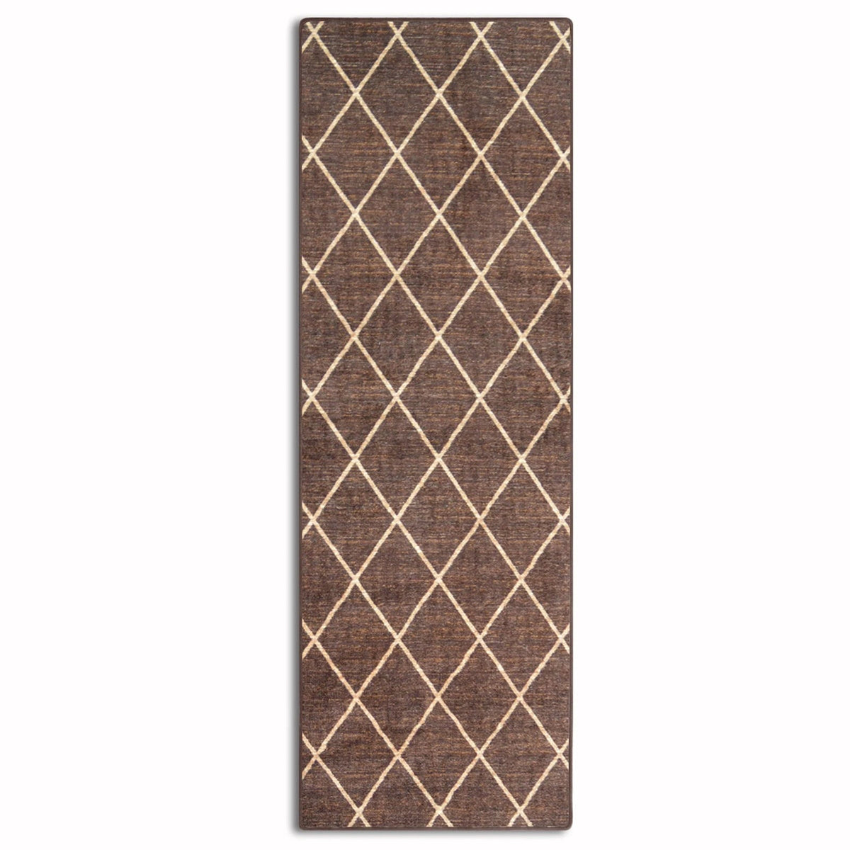 ✂ Tæppegulvløber | Cosenza | Moderne diamantdesign | Skræddersyet størrelse