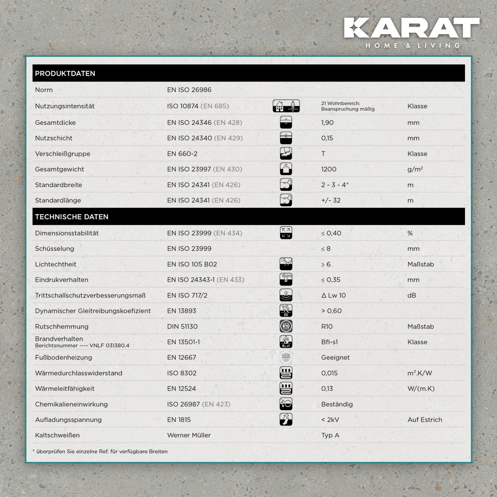 CV-gulve | Zaragoza 193L | Elegant CV-gulv til langvarig komfort og kvalitet