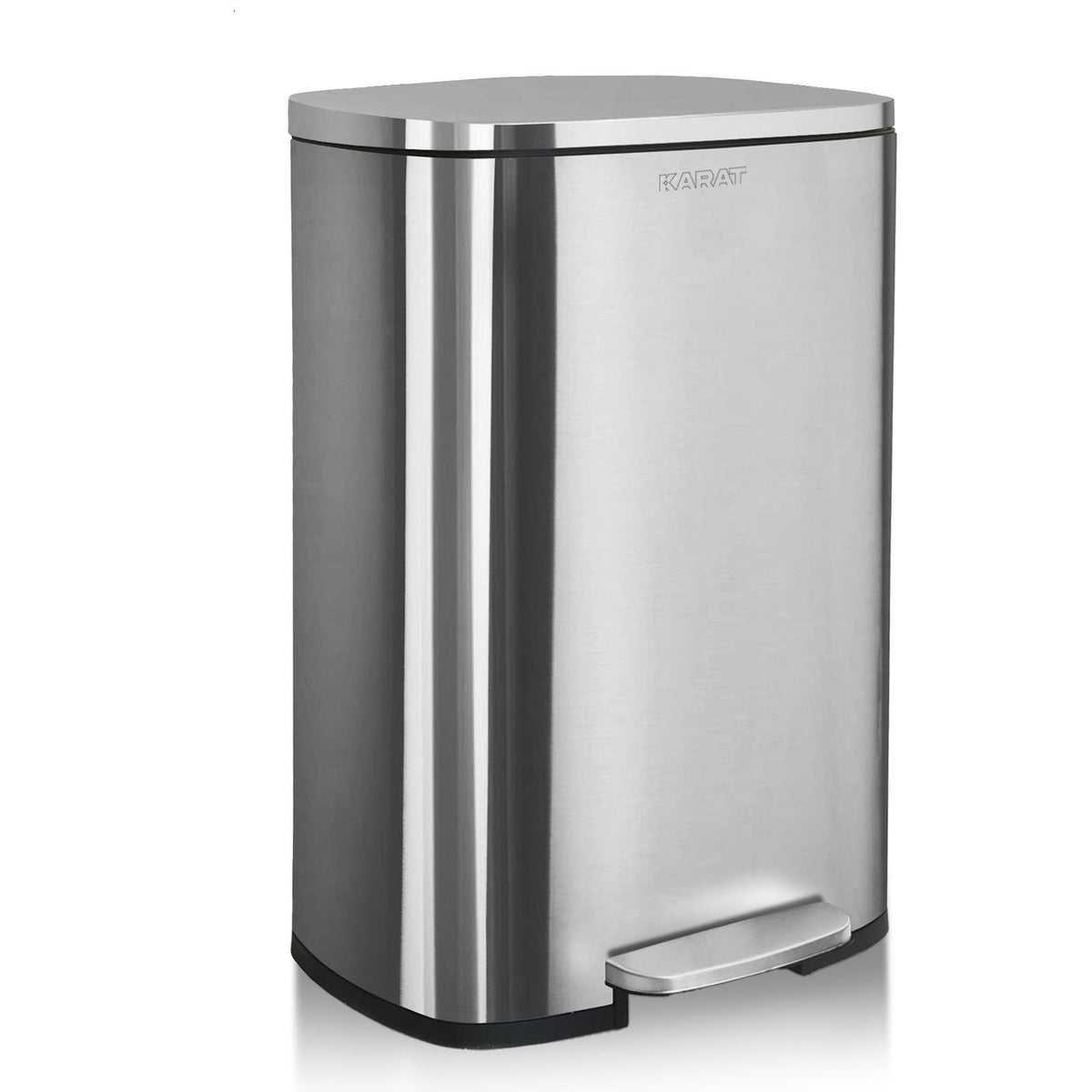 Affaldsspand | Dustin | Rustfrit stål | Med automatisk lukning | 30 - 50 liter