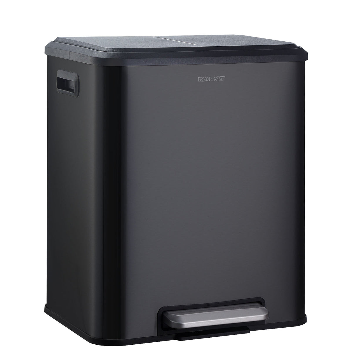 Affaldsspand | Jack | 30 L kapacitet | 2-vejs affaldssortering | soft-close & pedal | rustfrit stål eller sort
