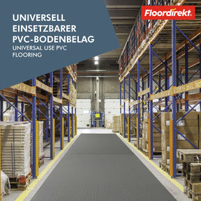 PVC-gulvbelægning | Hexagon | Robust 2 mm vinylgulv, nemt at vedligeholde og skridsikkert | Fås i flere farver