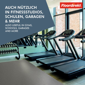 PVC-gulvbelægning | Hexagon | Robust 2 mm vinylgulv, nemt at vedligeholde og skridsikkert | Fås i flere farver