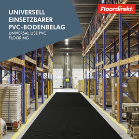 PVC-gulvbelægning | Hexagon | Robust 2 mm vinylgulv, nemt at vedligeholde og skridsikkert | Fås i flere farver