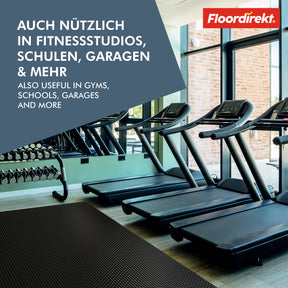 PVC-gulvbelægning | Hexagon | Robust 2 mm vinylgulv, nemt at vedligeholde og skridsikkert | Fås i flere farver