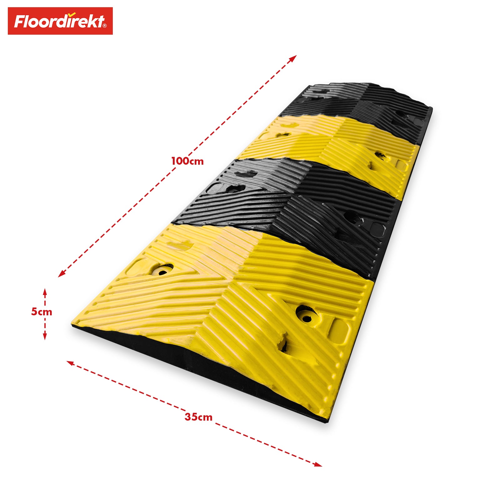 Gummifartbump | Kenya | Sort og gult fartbump i høj kvalitet til effektiv hastighedsbegrænsning