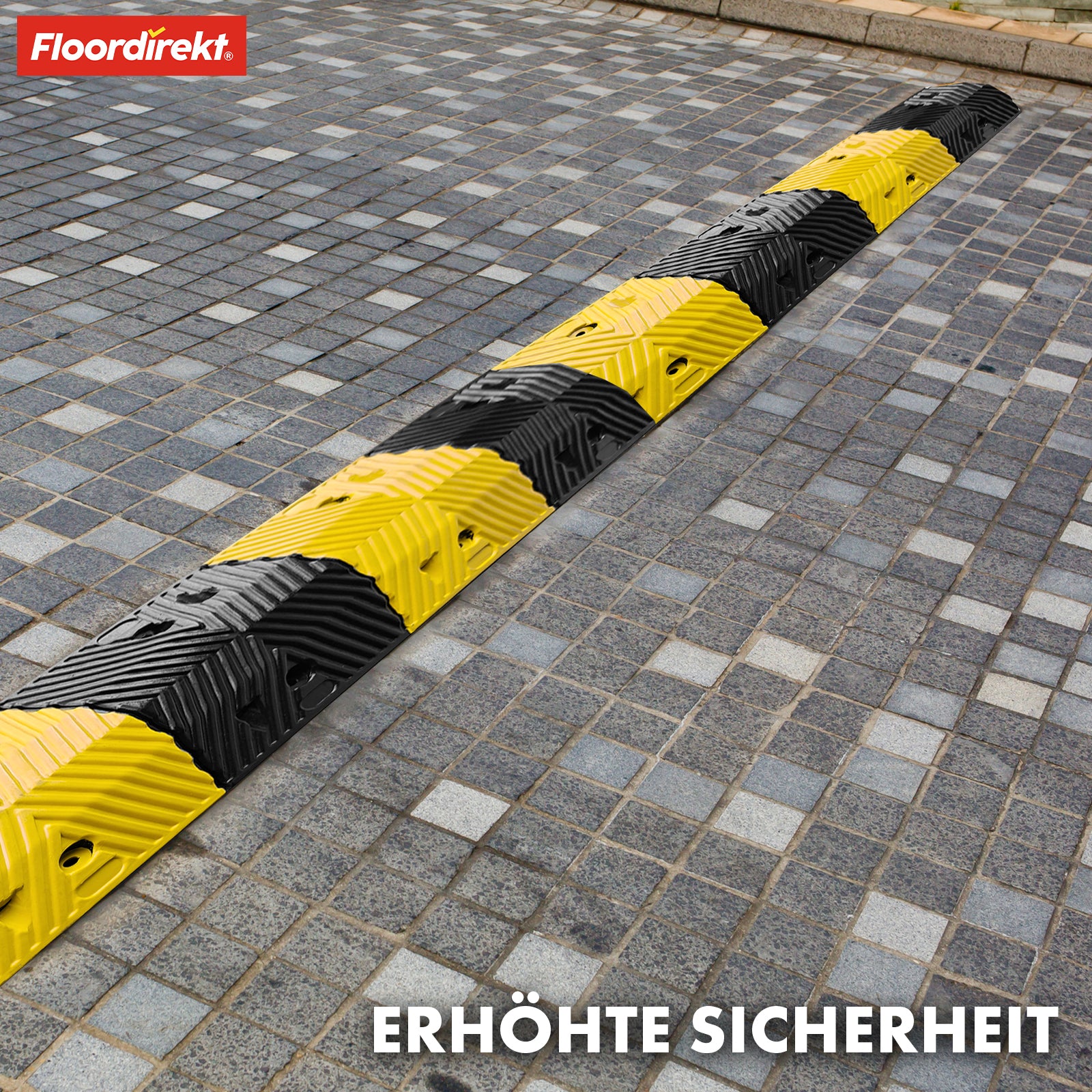 Gummifartbump | Kenya | Sort og gult fartbump i høj kvalitet til effektiv hastighedsbegrænsning