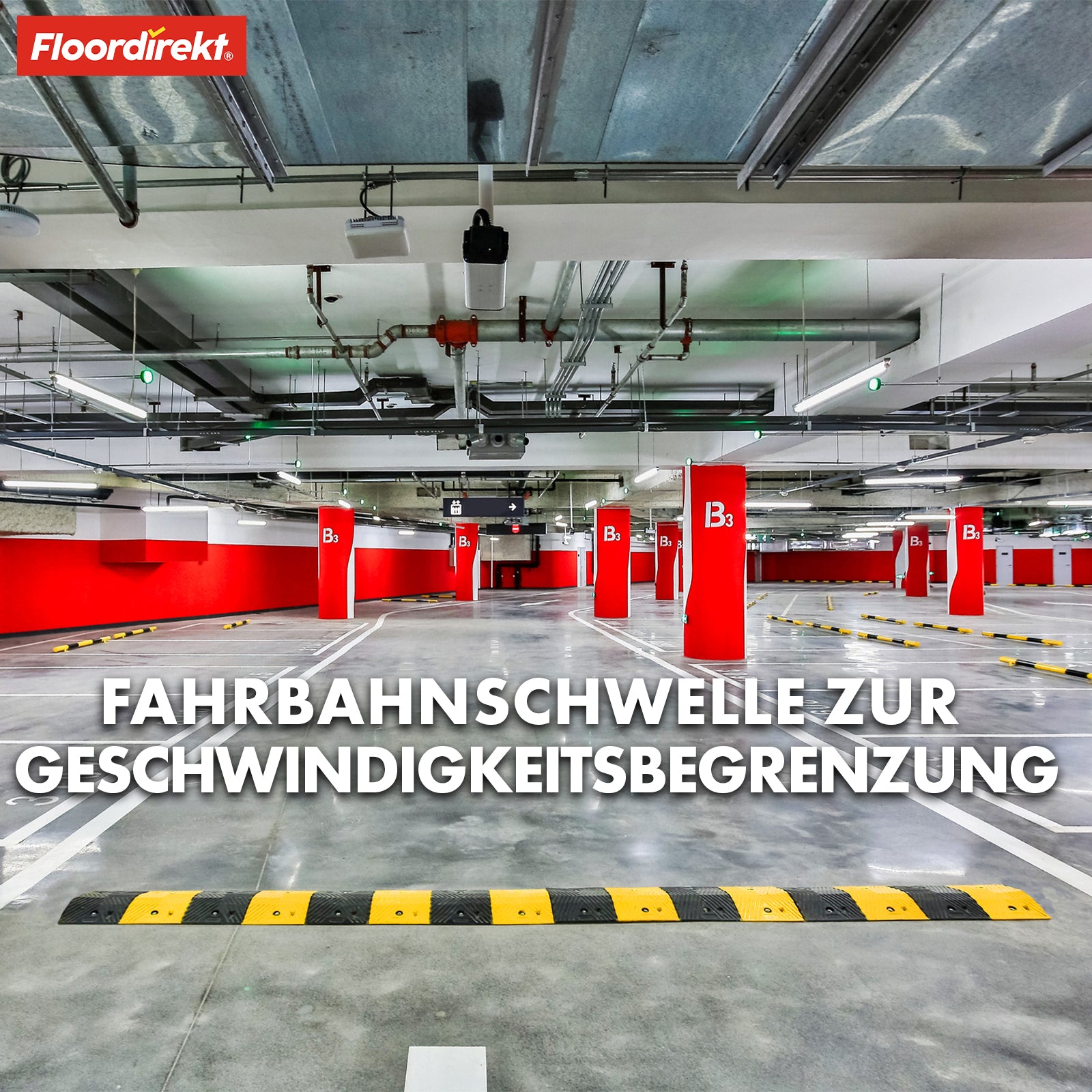 Gummifartbump | Kenya | Sort og gult fartbump i høj kvalitet til effektiv hastighedsbegrænsning