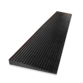 Tærskelrampe | Denali | Skridsikker kørestolsrampe til barrierefri adgang | 90 x 15 x 2 cm