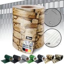 PVC Privacy Strips | Til nethegn | Privacy Screen Rolls i forskellige designs