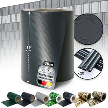 PVC Privacy Strips | Til nethegn | Privacy Screen Rolls i forskellige designs