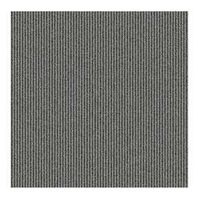 Tæppefliser | Bern | 50 x 50 cm | Selvlæggende med stribet design | I antracit, grå & beige til erhverv og private hjem