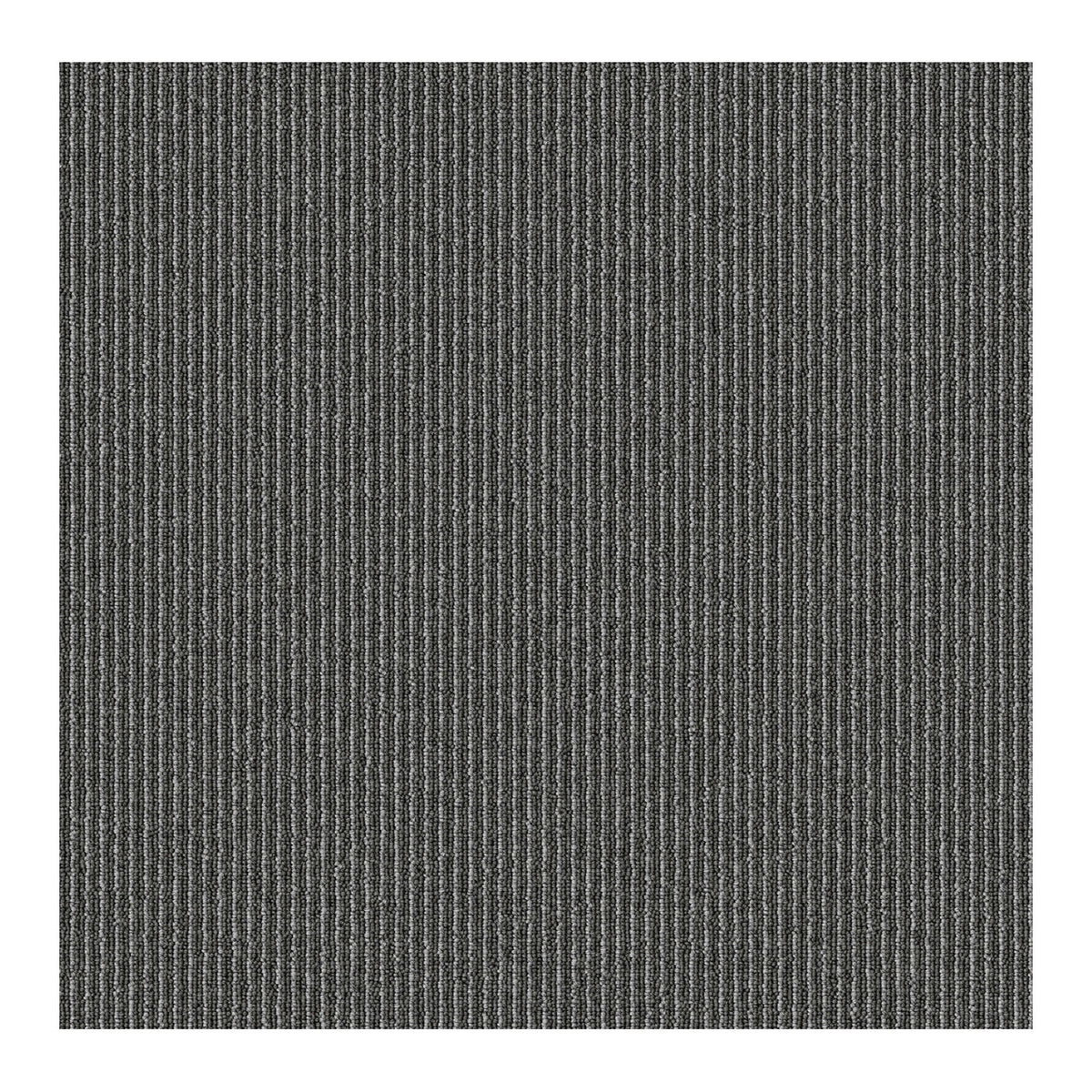 Tæppefliser | Bern | 50 x 50 cm | Selvlæggende med stribet design | I antracit, grå & beige til erhverv og private hjem