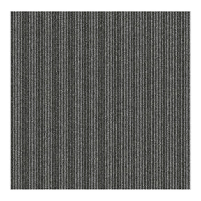 Tæppefliser | Bern | 50 x 50 cm | Selvlæggende med stribet design | I antracit, grå & beige til erhverv og private hjem