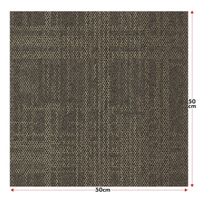 Tæppefliser | Luzern | 50x50 cm | Komfortable, lydabsorberende og velegnede til gulvvarme | Fås i 4 farver