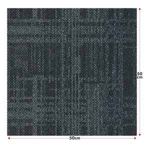 Tæppefliser | Luzern | 50x50 cm | Komfortable, lydabsorberende og velegnede til gulvvarme | Fås i 4 farver
