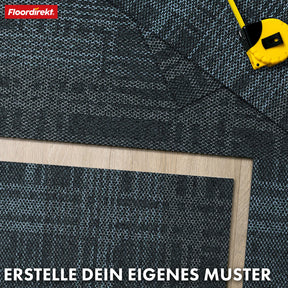 Tæppefliser | Luzern | 50x50 cm | Komfortable, lydabsorberende og velegnede til gulvvarme | Fås i 4 farver