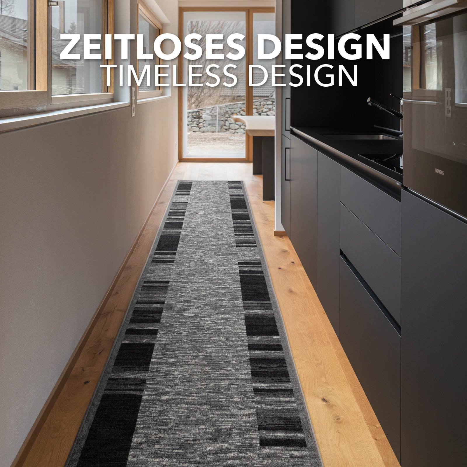 Carpet runner by measure | Navona | Width: 80 cm