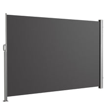 Alu-sidemarkise | Indsigt- og solbeskyttelse til terrasse, altan og have | UV-beskyttelse, ugennemsigtig og vandafvisende | Forskellige farver og størrelser