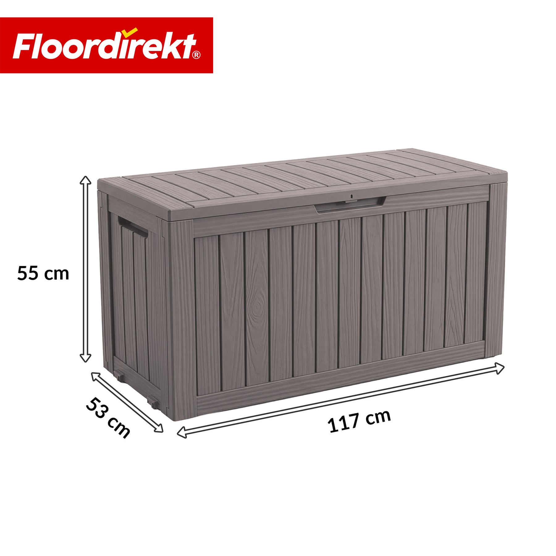 T1_Brun - 117 x 53 x 55 cm (270 L)