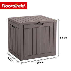 T1_Brun - 56 x 43 x 53 cm (118 L)
